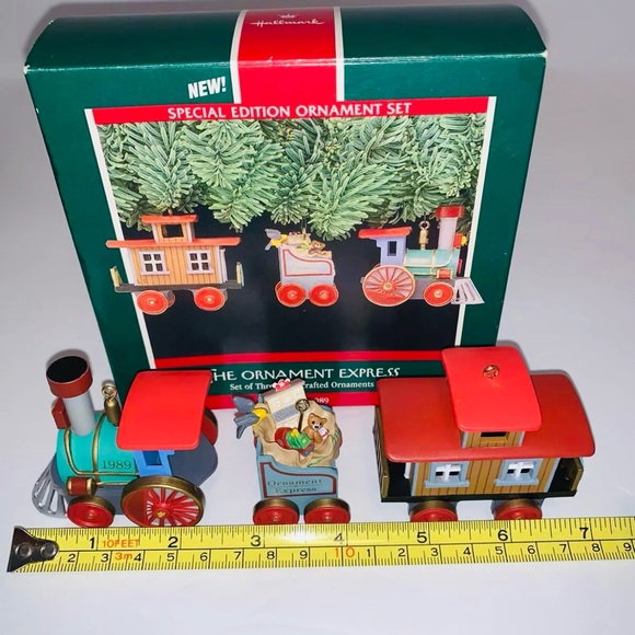 Vintage Hallmark Ornament The Ornament Express Special Edition Christmas Train - Picture 12 of 12